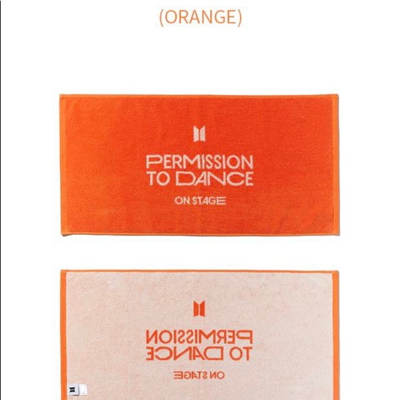Official BTS Permission To Dance towel - Picture 4 of 4